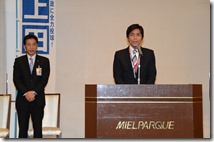 熊本県会議員　鎌田聡氏、「上田よしひろ中央区後援会」総会へ